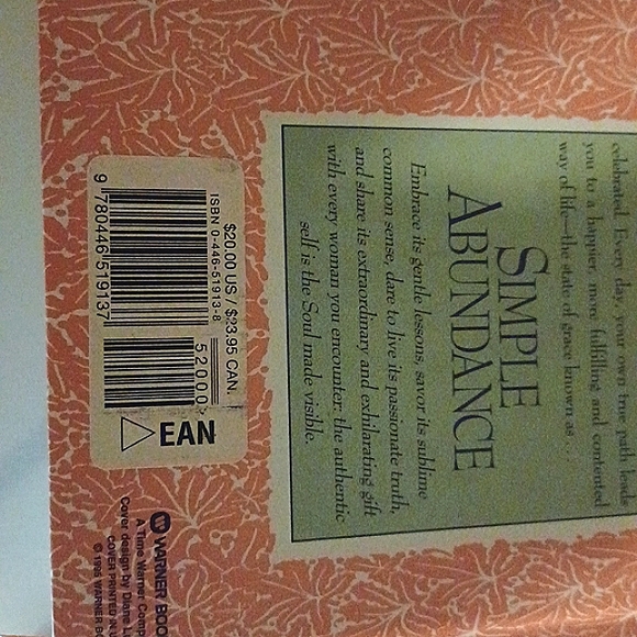 Sarah ban breathnach hardback books something more and simple abundance - Picture 4 of 9